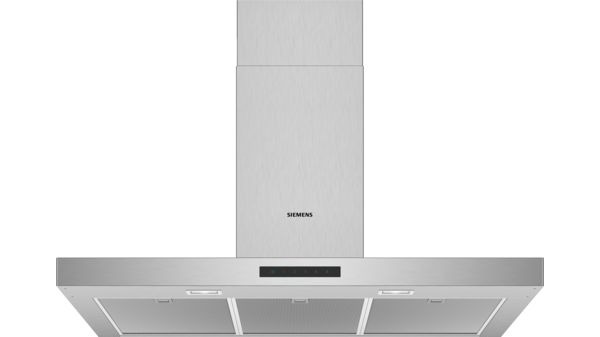hangen Integratie uitvoeren Siemens iQ100, Wandschouwkap 90 cm inox │ keukensale.com